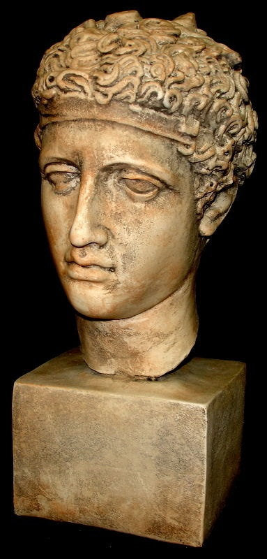 Antique Greek Athlete Statue Metropolitan Museum Sculpture GRS-17