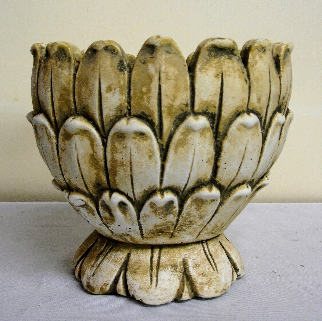 Vintage Artichoke Urn Vase