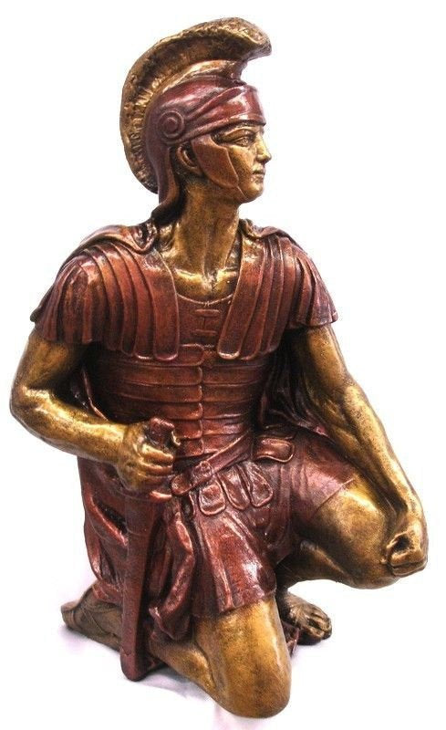 Kneeling Roman Soldier Statue 24