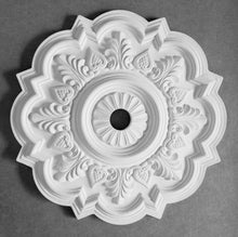 Load image into Gallery viewer, Victorian Queen Ann Reproduction Classical Plaster Ceiling Medallion
