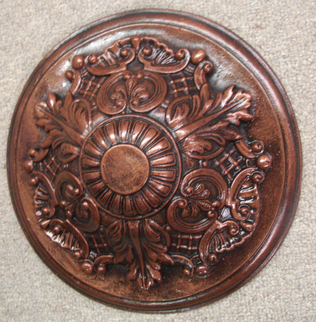 Round Ornate Medallion Wall Ceiling Home Décor Fancy Victorian Vintage