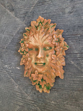 Load image into Gallery viewer, Green Leaf Woman Wall Decor Plaque Home and Garden
