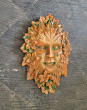 Load image into Gallery viewer, Green Leaf Woman Wall Decor Plaque Home and Garden
