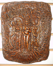 Load image into Gallery viewer, Maiden Mother Crone Triple Goddess Wall Relief
