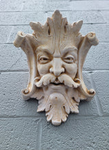 Load image into Gallery viewer, Vintage Green man Wall Mythical Sconce Shelf Bracket
