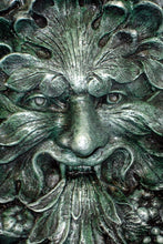 Load image into Gallery viewer, Greenman Architectural Wall Plaque
