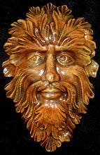 Load image into Gallery viewer, Classical Green Man wall plaque
