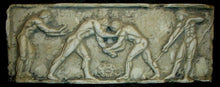 Load image into Gallery viewer, Greek Nude Male Wrestlers Wall Plaque GRS-18
