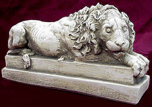 Load image into Gallery viewer, Crouching Lion Vatican Canova Sculpture Roman Animal Statue
