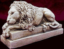 Load image into Gallery viewer, Crouching Lion Vatican Canova Sculpture Roman Animal Statue
