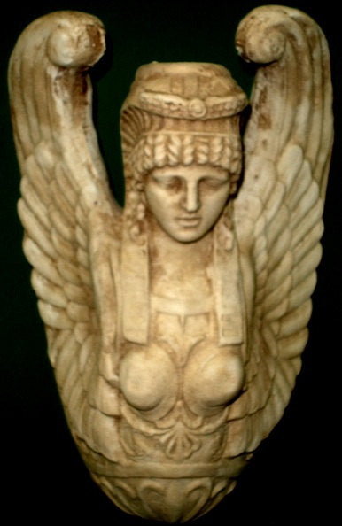 Egyptian Winged Isis Wall Sculpture Art Home Decor
