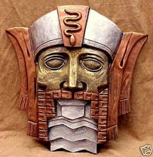 Load image into Gallery viewer, Aztec Mayan Mask Vintage Wall Plaque Decor
