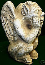 Load image into Gallery viewer, Sitting Squatter Gargoyle Statue Gothic Art Sculpture

