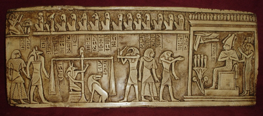 Ancient Egyptian Anubis Judgement Day Pharaoh Art Wall Decor