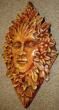 Load image into Gallery viewer, Green Leaf Green Woman Wall Decor Dryed Tree Goddess
