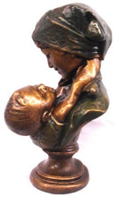 Load image into Gallery viewer, Victorian Mother and Child Statue Classic Art Sculpture
