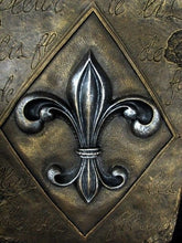 Load image into Gallery viewer, Fleur De Lis Wall Plaque French Art Home Decor 23037
