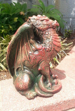 Load image into Gallery viewer, Mythical Dragon Statue 11&quot; Sculpture Home Garden Decor
